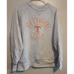 Vintage Knights Apparel‎ Tennessee Volunteers Sweatshirt Size Large Gray